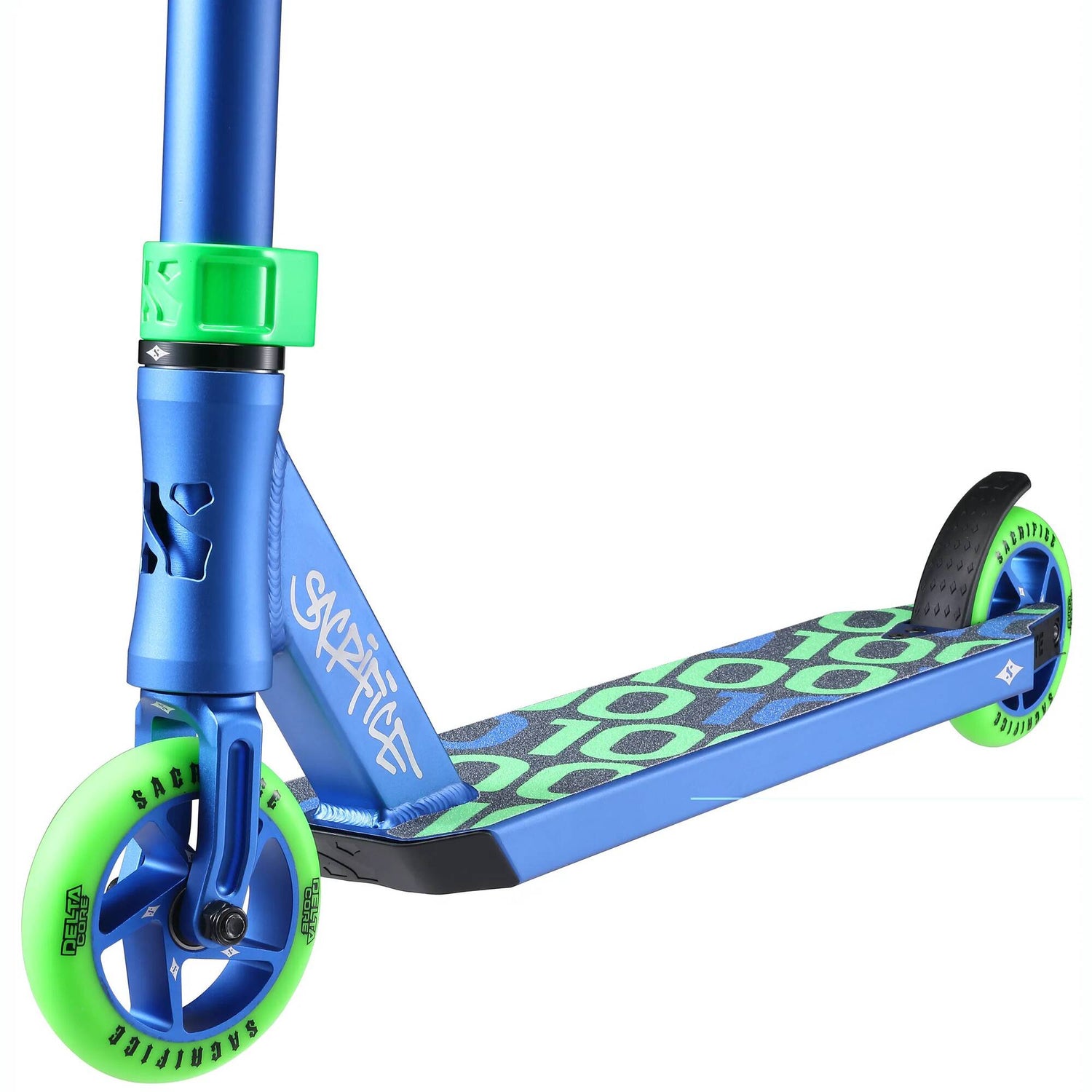 Sacrifice Flyte 100 V2 Stunt Scooter - Blue/Green