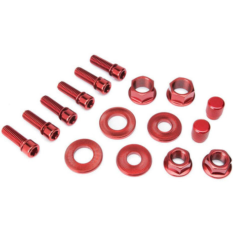 Salt BMX Hardware Set - Red