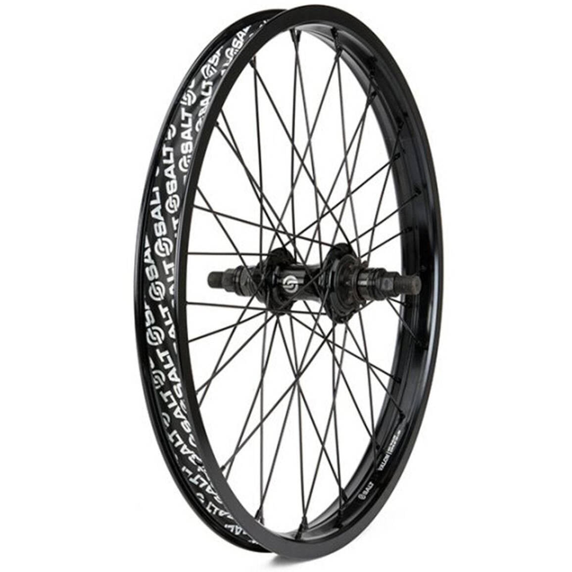 Salt Rookie Cassette 18'' Rear BMX Wheel - Black
