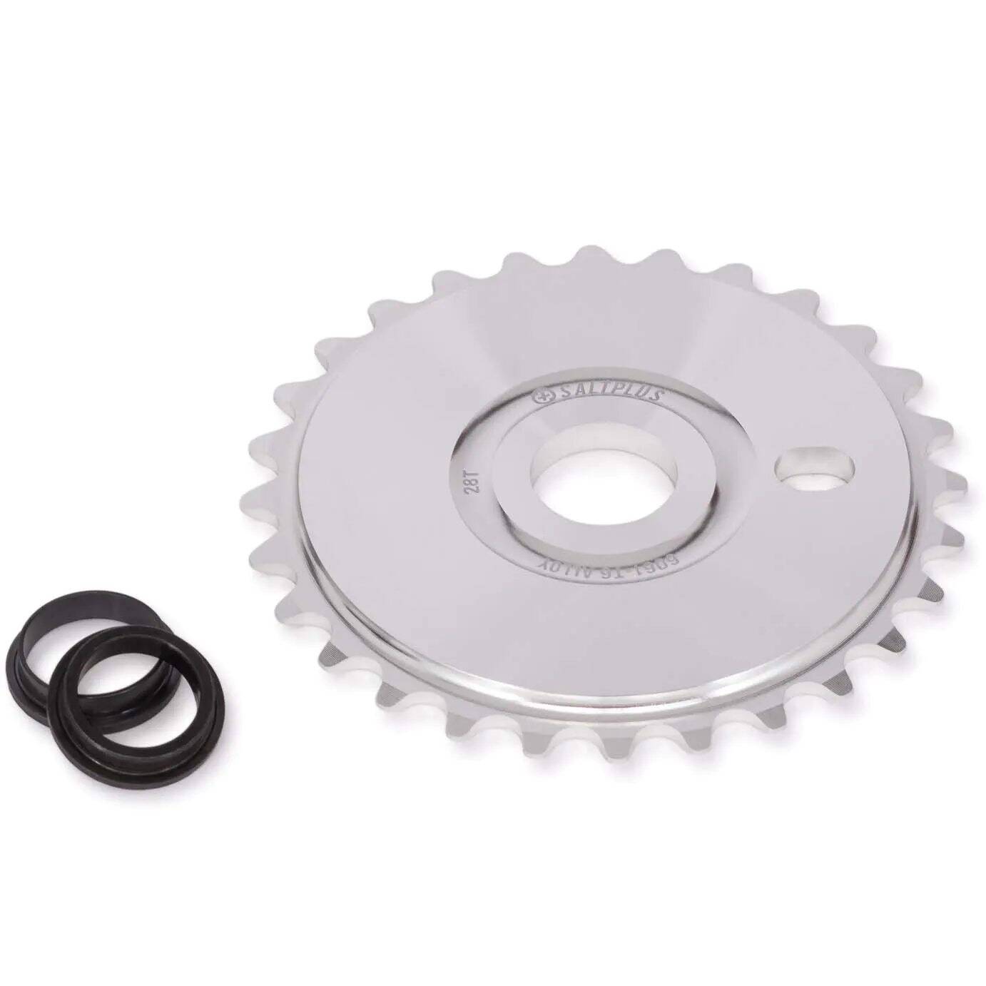 Saltplus Solidus 28T BMX Sprocket - CD Silver