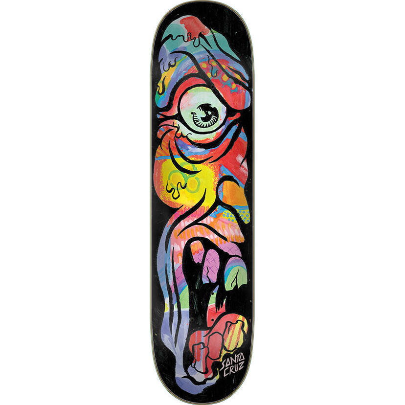 Santa Cruz Everslick Roskopp Pseudo Skateboard Deck - Multi 8"