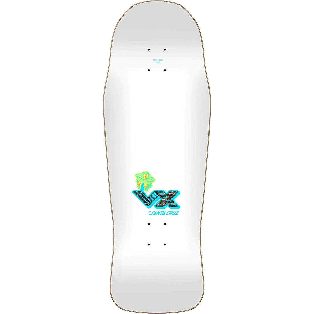 Santa Cruz VX Dope Planet Two Skateboard Deck - Winkowski 10.34"