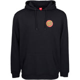 Santa Cruz Classic Dot Chest Hoodie - Black