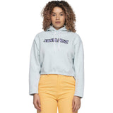 Santa Cruz Gingham Arch Strip Hoodie - Baby Blue