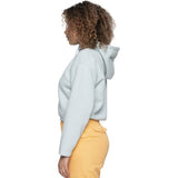 Santa Cruz Gingham Arch Strip Hoodie - Baby Blue