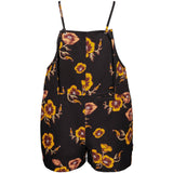Santa Cruz Womens Poppy Playsuit - Poppy Print