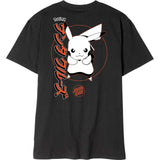 Santa Cruz x Pokémon SC Pikachu T Shirt - Black