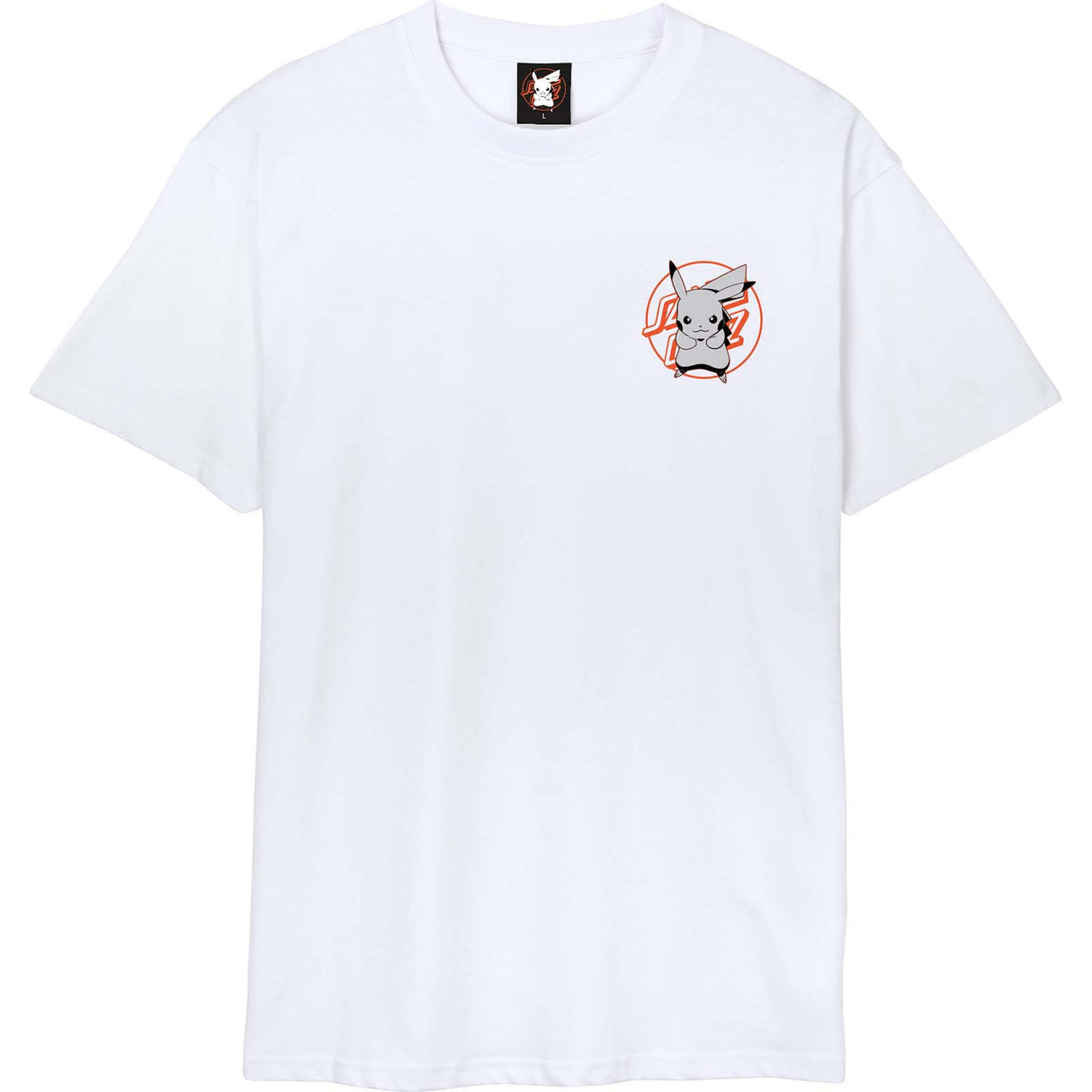 Santa Cruz x Pokémon SC Pikachu T Shirt - White