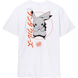 Santa Cruz x Pokémon SC Pikachu T Shirt - White