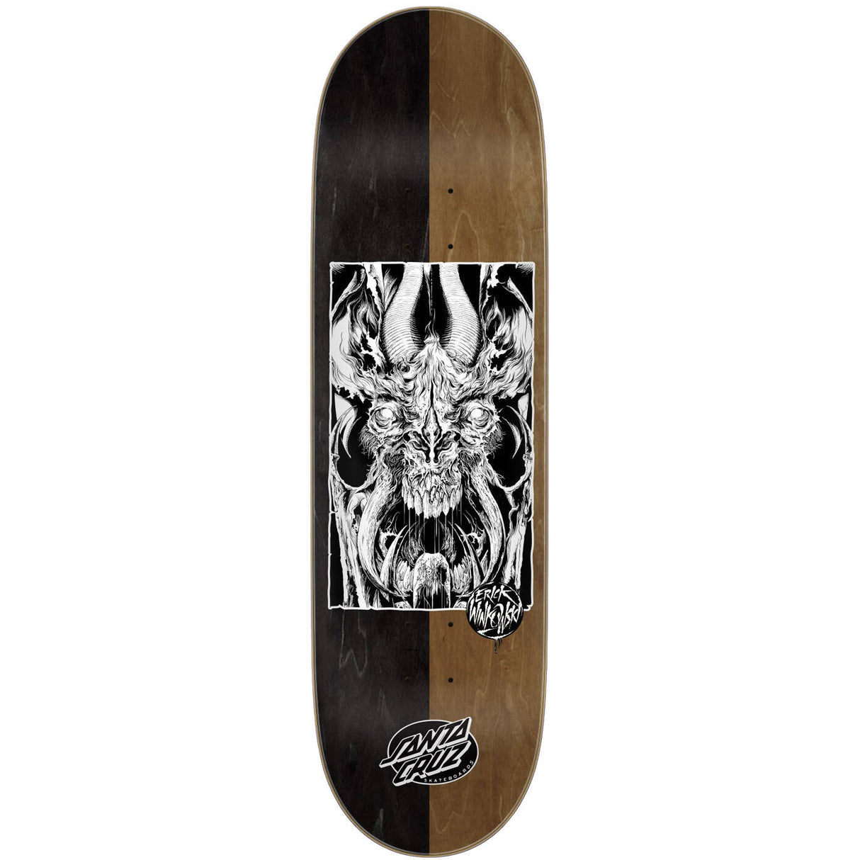 Santa Cruz Winkowski VX Skateboard Deck - Primeval 8.8"