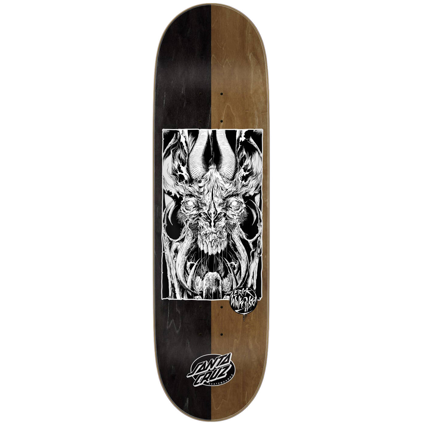 Santa Cruz Winkowski VX Skateboard Deck - Primeval 8.8"