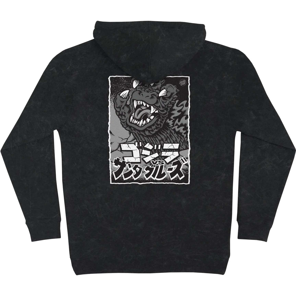 Santa Cruz x Godzilla Hand Hoodie - Black
