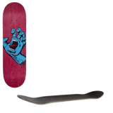 Santa Cruz Screaming Hand Skateboard Deck - Pink 7.8''