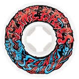 Santa Cruz Slime Balls Vomit Mini II 97a Skateboard Wheels - Multi 54mm