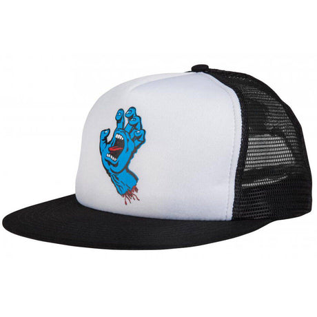 Santa Cruz Classic Hand Mesh Cap - White/Black