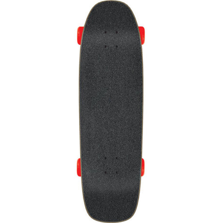 Santa Cruz Amoeba Street Skate Complete Cruzer - Black/Red 29.4''
