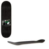 Santa Cruz Braun Drum Kit Skateboard Deck - Black 8.25''