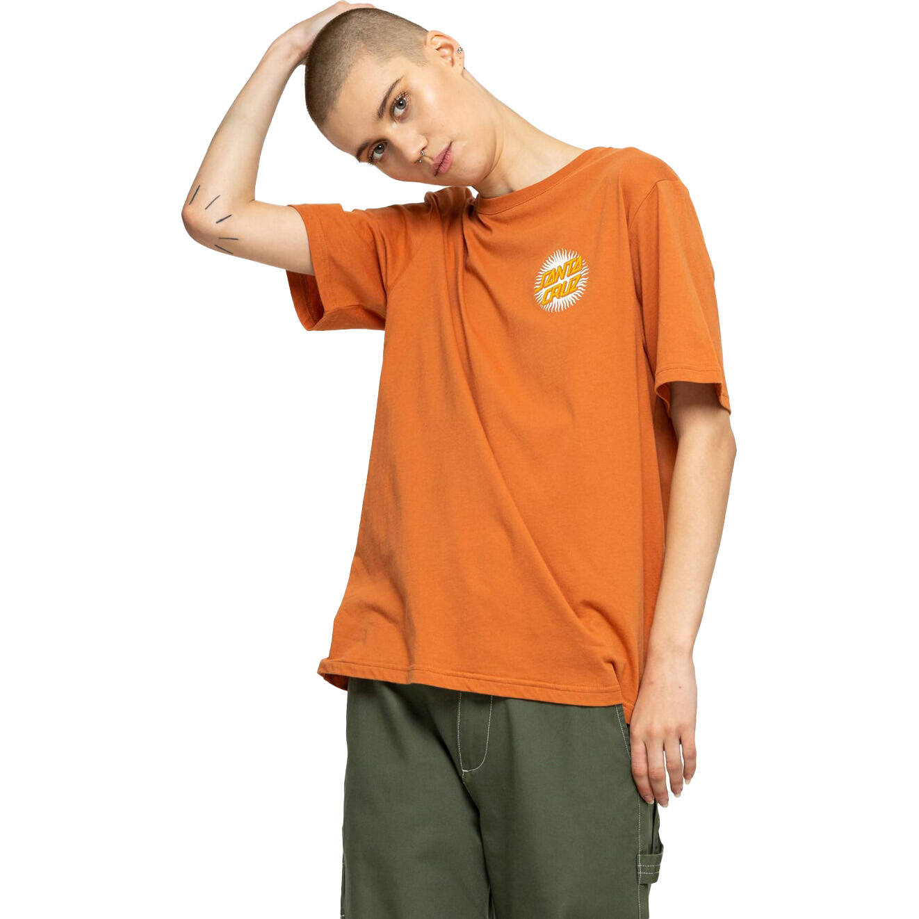 Santa Cruz Daylight Dot Womens T Shirt - Butterscotch