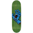 Santa Cruz Screaming Hand Skateboard Deck - Green 8.8''