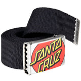 Santa Cruz Crop Dot Belt - Black
