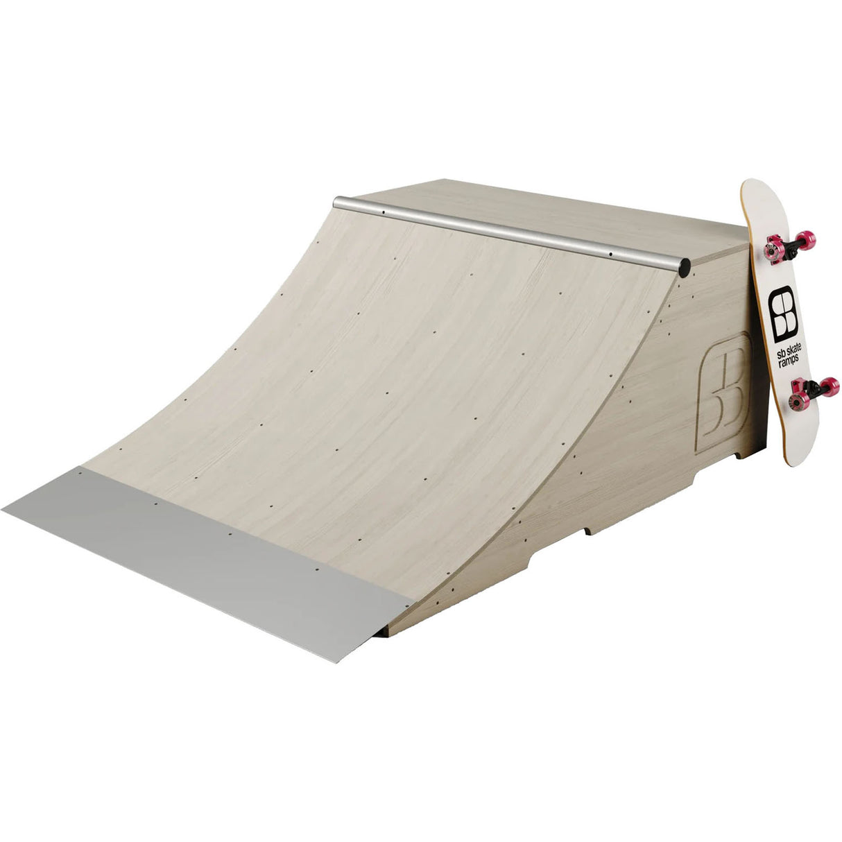 SB Skate Ramps Quarter Pipe Ramp - 2' x 4'