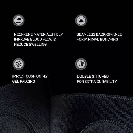 Space Brace Dennis Enarson Signature Knee Pads - Black