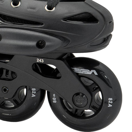 SEBA E3 80 Inline Roller Skates - Black