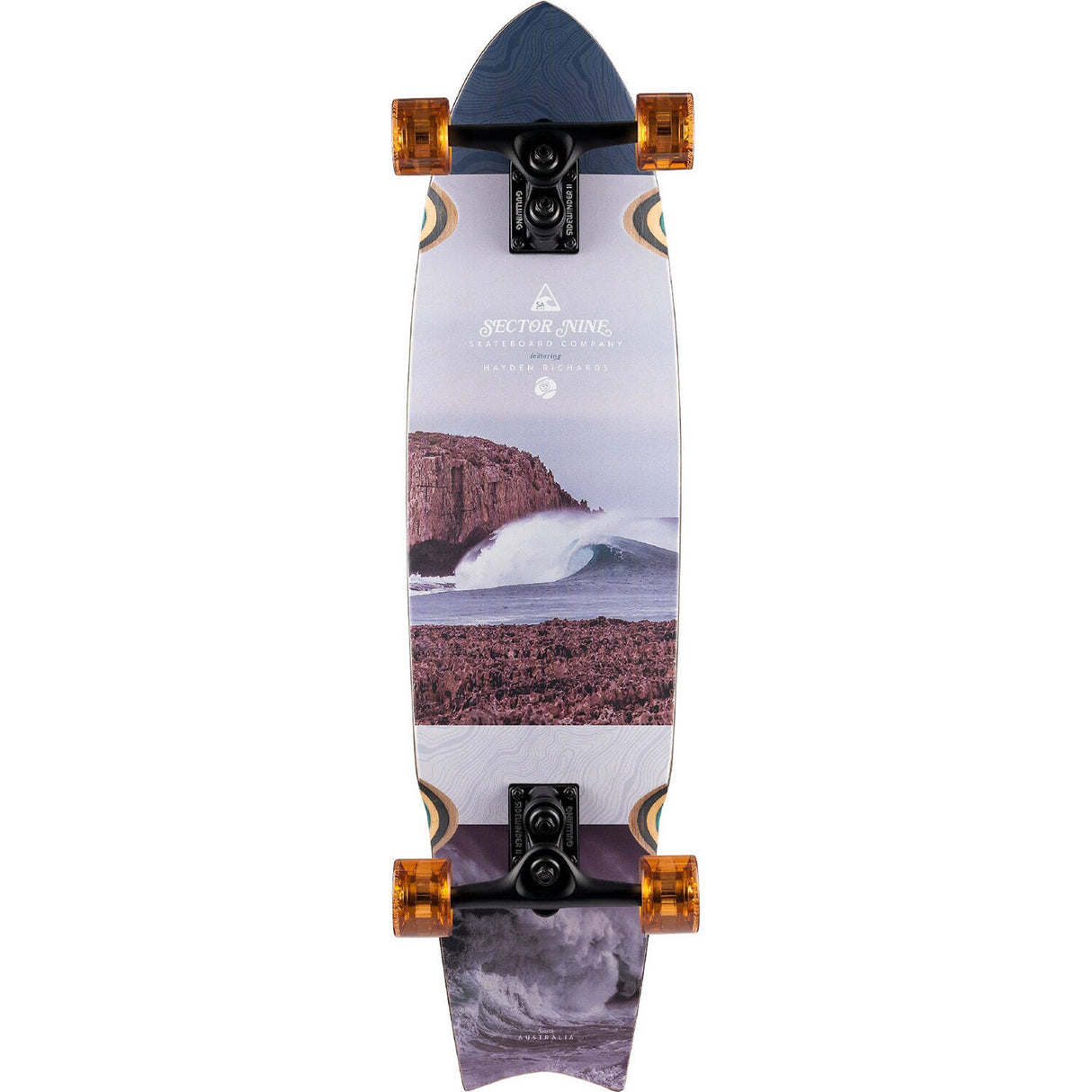 Sector 9 Unagi Rips Complete longboard - 34.5"