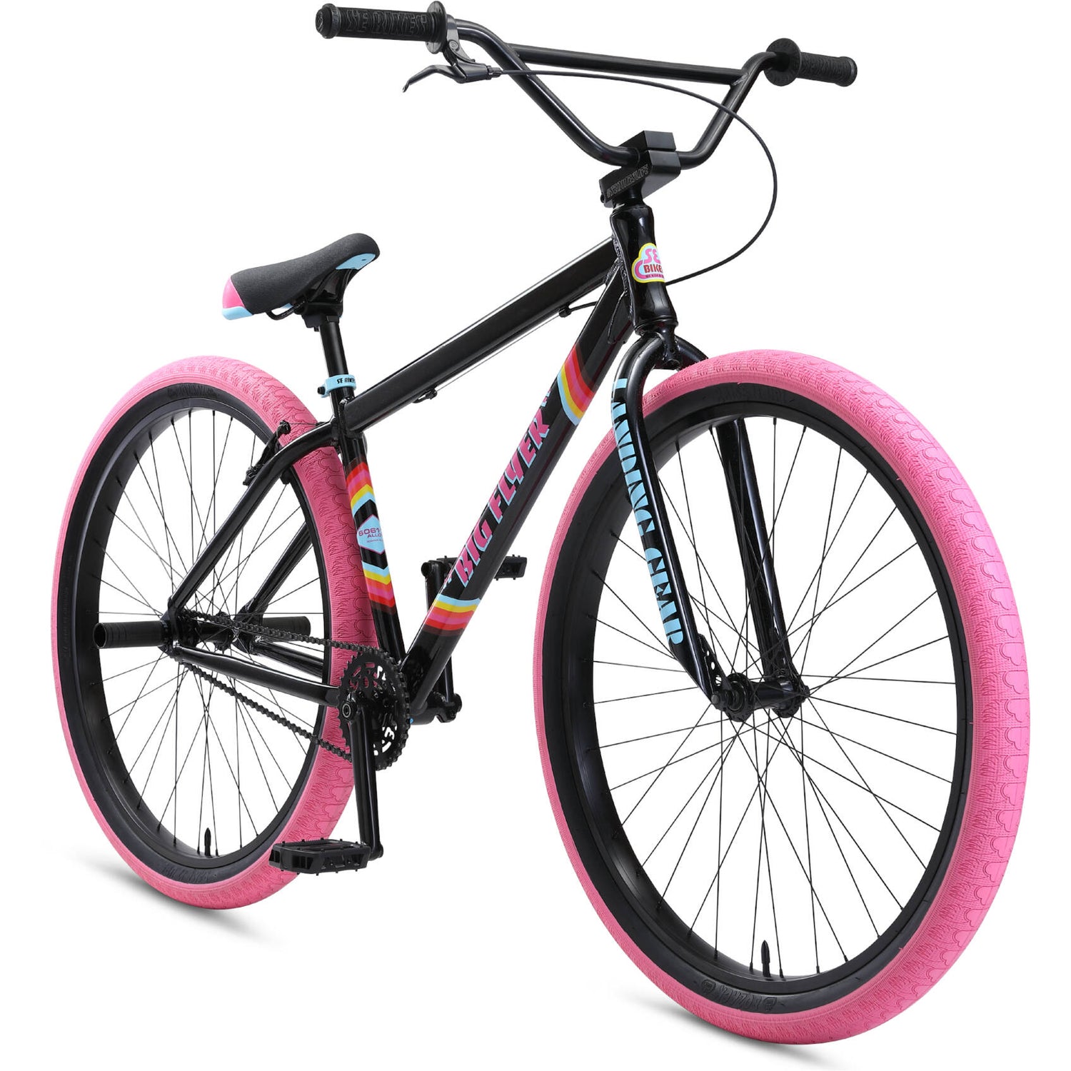 SE Big Flyer 29'' 2021 Complete BMX - Black Sparkle