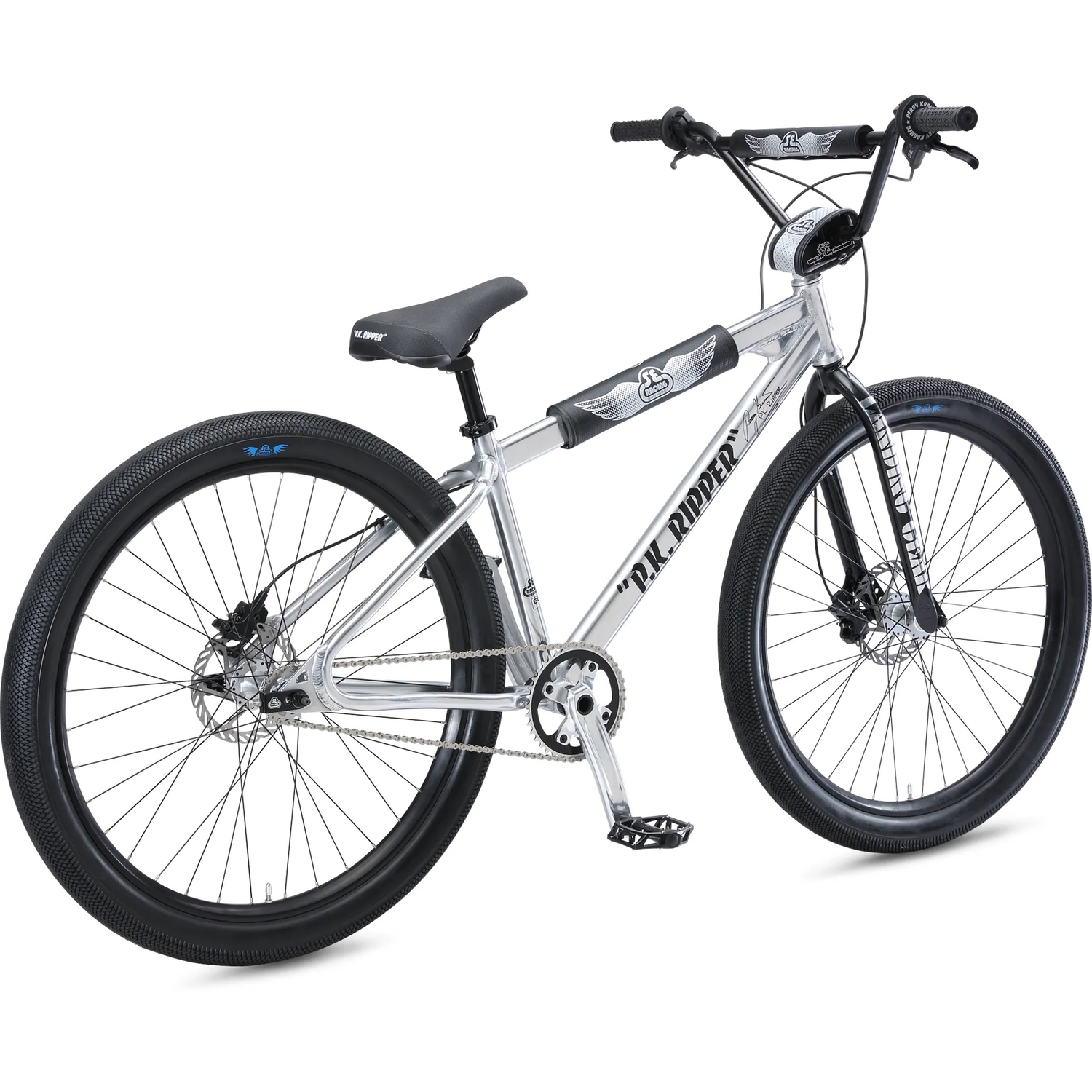 SE Perry Kramer Ripper 27.5'' 2021 Complete BMX - High Polish Silver