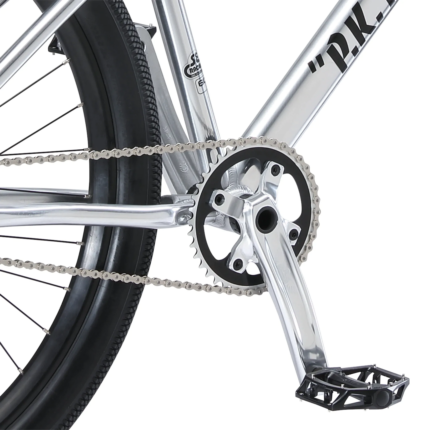 SE Perry Kramer Ripper 27.5'' 2021 Complete BMX - High Polish Silver