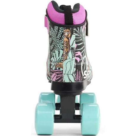 SFR Vision Canvas Quad Roller Skates - Floral