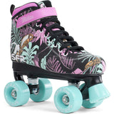 SFR Vision Canvas Quad Roller Skates - Floral