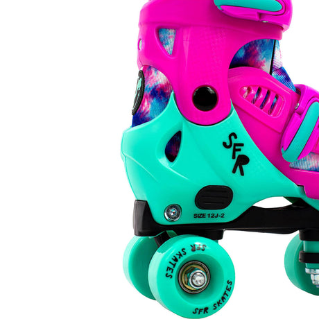 SFR Hurricane IV Adjustable Roller Skates - Tie Dye