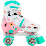 SFR Storm V Adjustable Roller Skates - Flower