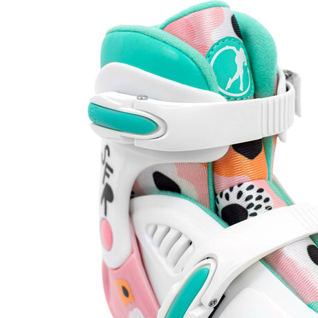 SFR Storm V Adjustable Roller Skates - Flower
