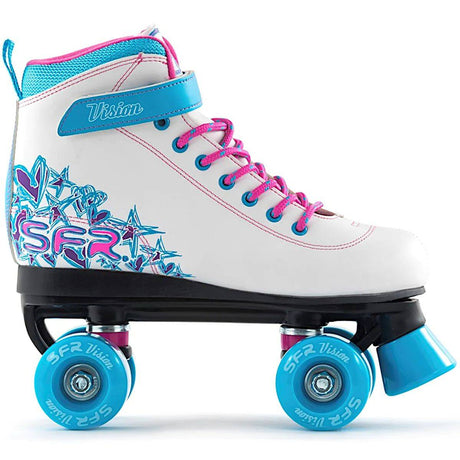 SFR Vision II Quad Roller Skates - White/Blue