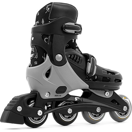 SFR Cyclone II Adjustable Inline Skates - Ninja