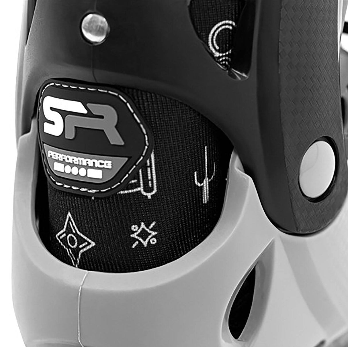 SFR Cyclone II Adjustable Inline Skates - Ninja