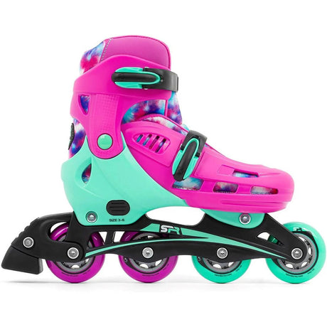 SFR Cyclone II Adjustable Inline Skates - Tie-Dye