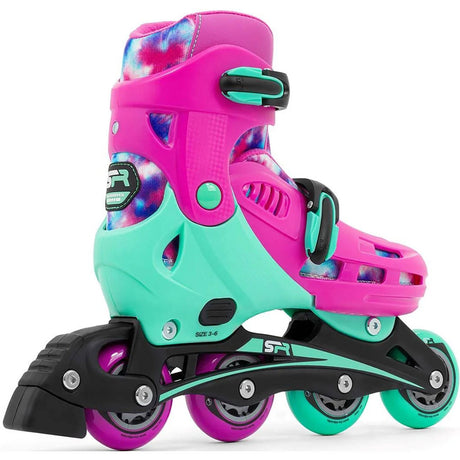 SFR Cyclone II Adjustable Inline Skates - Tie-Dye