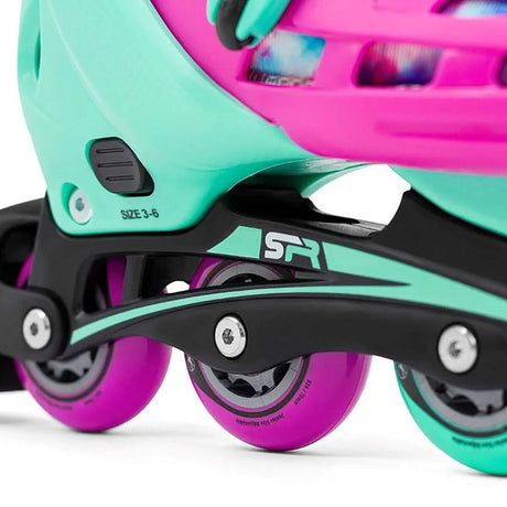 SFR Cyclone II Adjustable Inline Skates - Tie-Dye