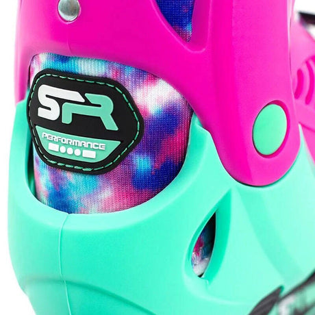SFR Cyclone II Adjustable Inline Skates - Tie-Dye