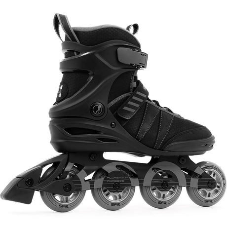 SFR Venture Pro Inline Roller Skates - Black