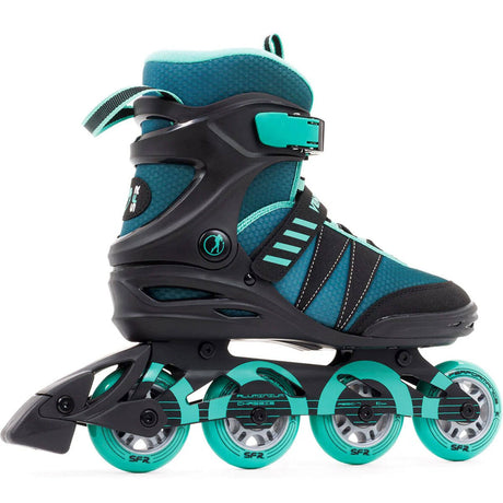 SFR Venture Pro Inline Roller Skates - Teal