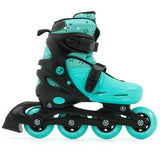 SFR Plasma Adjustable Inline Skates - Black/Green