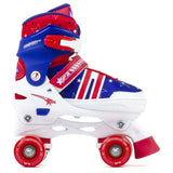 SFR Spectra Adjustable Roller Skates - Blue/Red