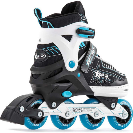 SFR Pulsar Kids Adjustable Inline Skates - Blue