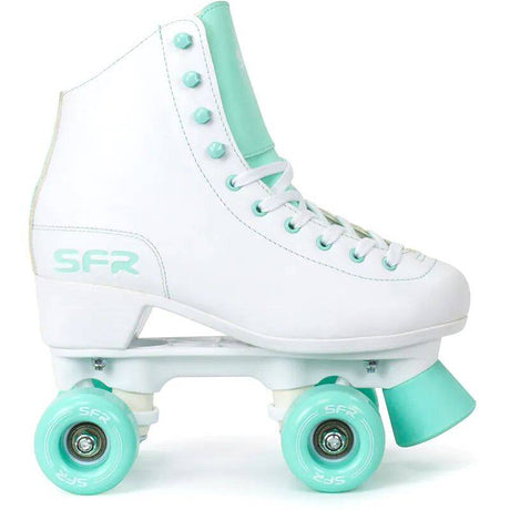 SFR Figure Quad Roller Skates - White/Green