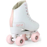 SFR Figure Quad Roller Skates - White/Pink
